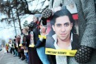 Raif Badawi, winner of the first Difference Day Honorary Title for the Freedom of Expression in 2015